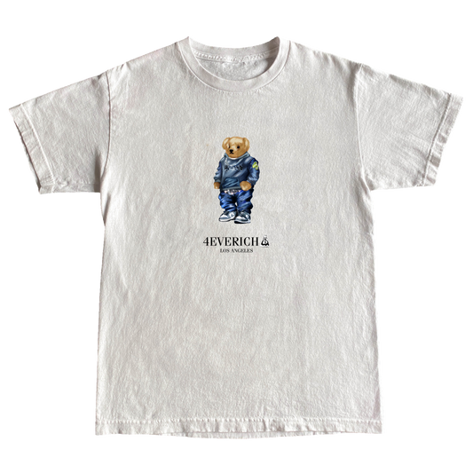 4EVERICH Bear T-Shirt WHT