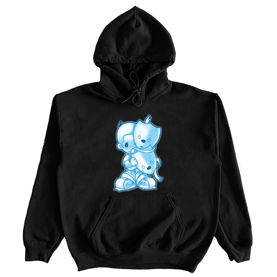 4EVERICH Black & Blue Now Or Never Hoodie