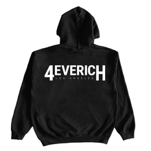 Load image into Gallery viewer, 4EVERICH LOS ANGELES REFLECTIVE BLACK HOODIE