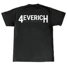 Load image into Gallery viewer, 4EVERICH LOS ANGELES REFLECTIVE BLACK T-SHIRT