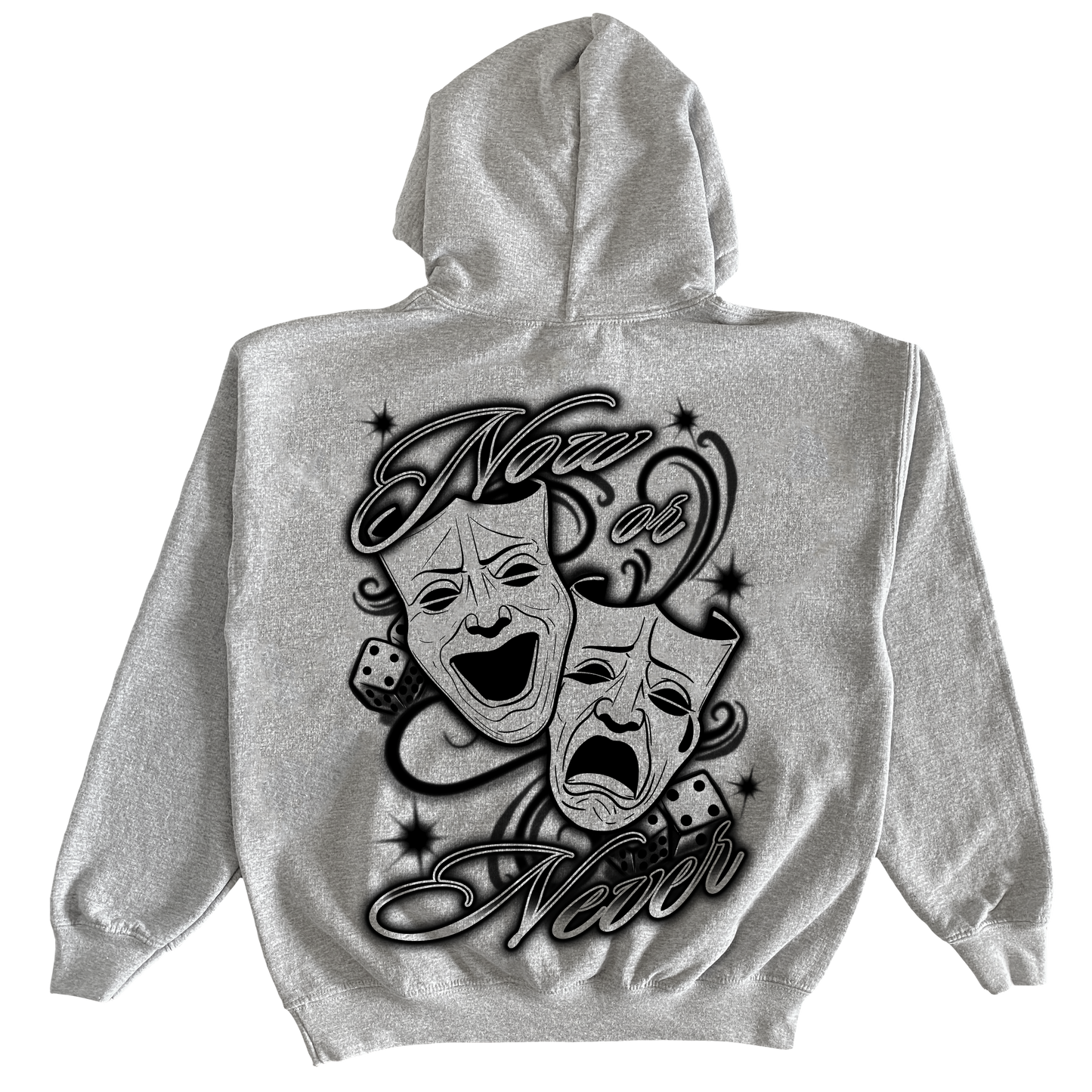Now or Never Hoodie GRY