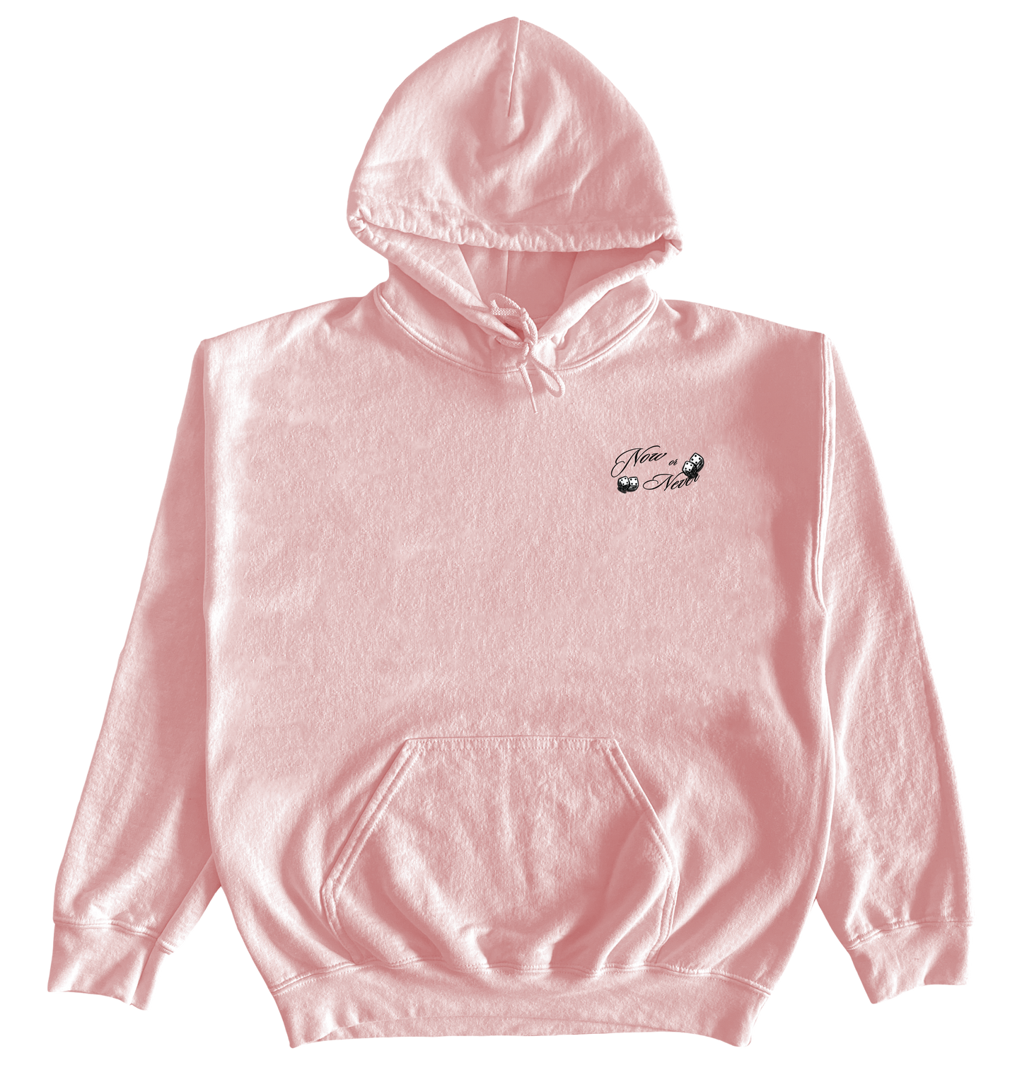 Now or Never Hoodie PINK
