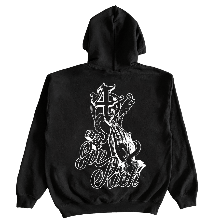 4EVERICH Faith Hoodie Black