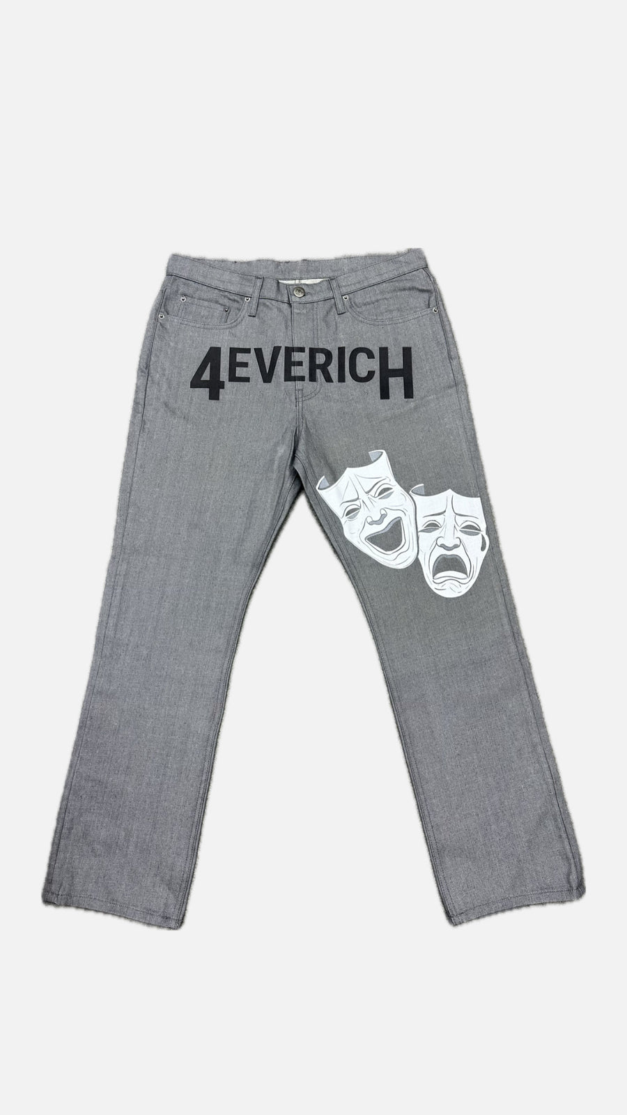 4EVERICH NOW OR NEVER JEANS - GRAY