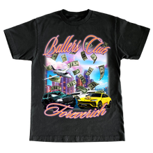 Load image into Gallery viewer, BALLERS CLUB FOREVERICH BLACK T-SHIRT