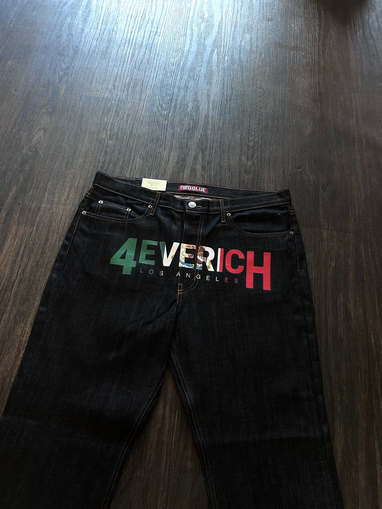 4EVERICH Mexico Jeans BLK