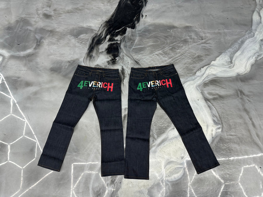 4EVERICH Mexico Jeans BLK