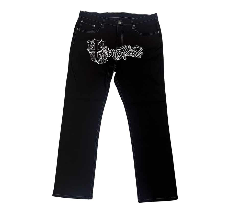 4EVERICH Faith Jeans Black