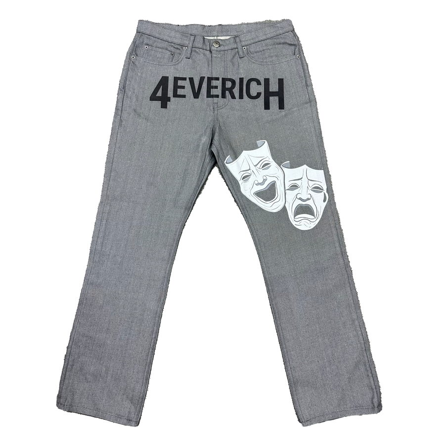 4EVERICH Now Or Never Jean - GRAY