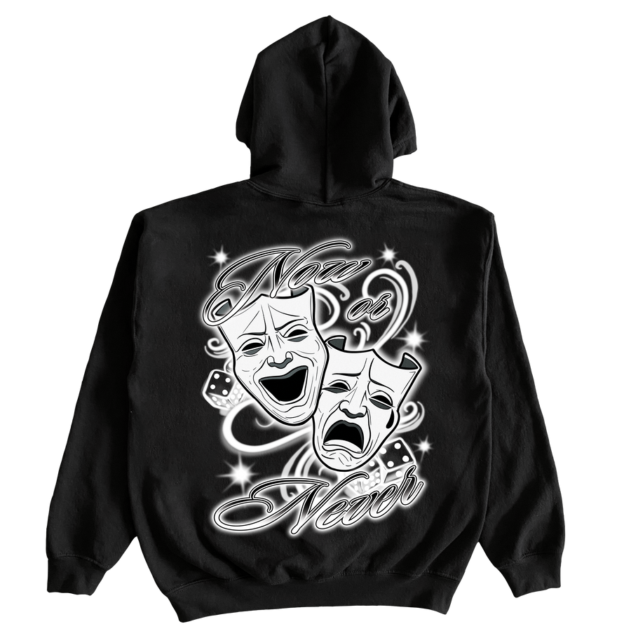 Now or Never Hoodie BLK