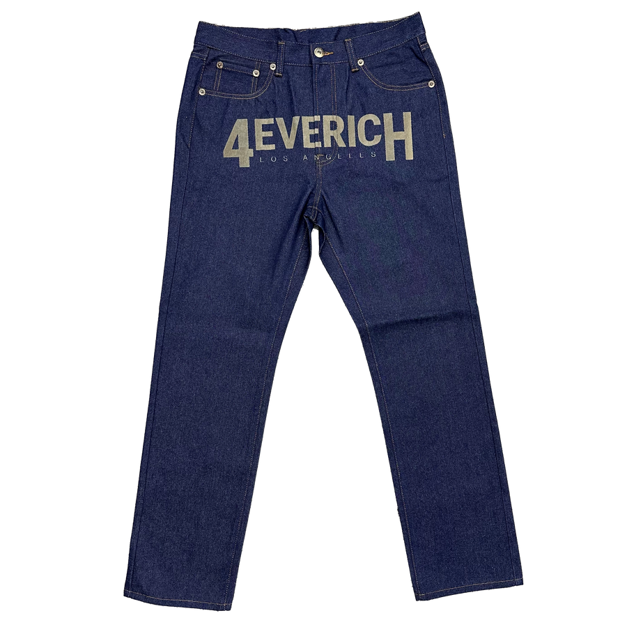 4EVERICH Navy Jeans
