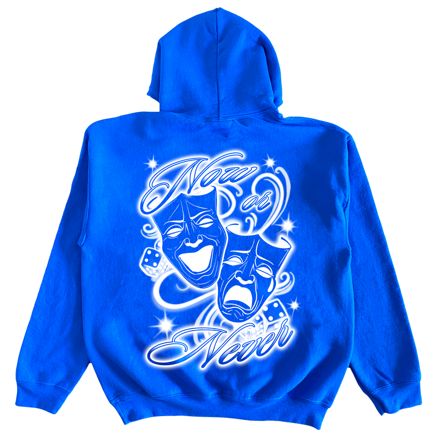 4EVERICH Now Or Never Hoodie Royal Blue