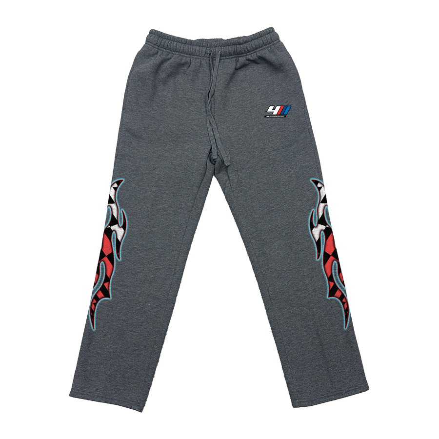 4EVERICH Racing Gray Sweatpants